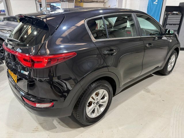 Kia Sportage 2017 1.6 Gdi 1 Suv Euro 6 Ss 13 PX67XVU Black #3