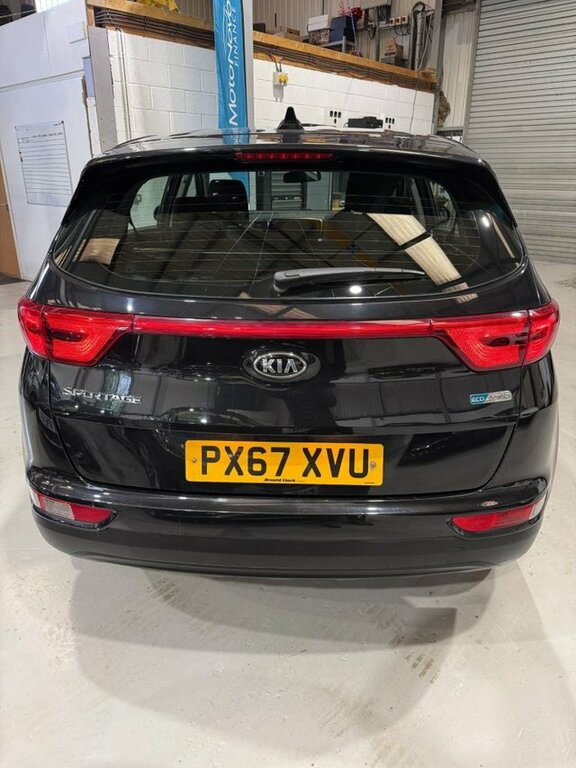 Kia Sportage 2017 1.6 Gdi 1 Suv Euro 6 Ss 13 PX67XVU Black #4
