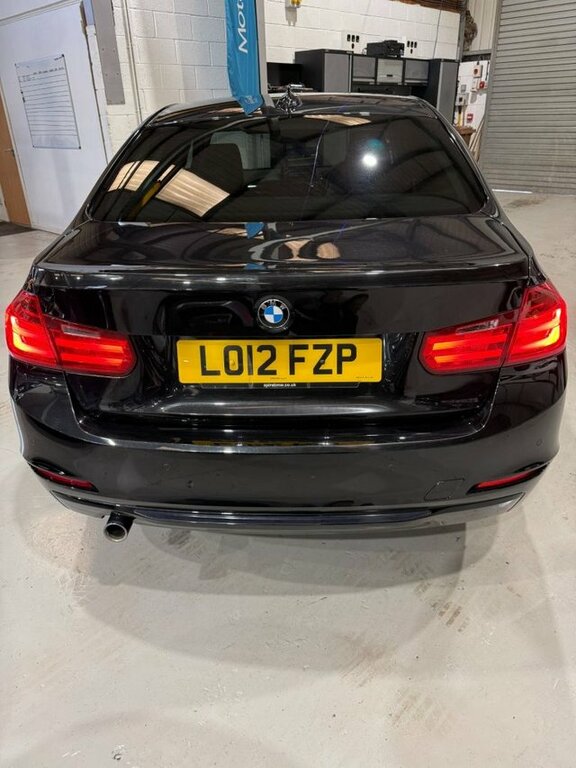 BMW 3 Series 2012 2.0 320D Sport Saloon Euro LO12FZP Black #4