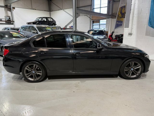 BMW 3 Series 2012 2.0 320D Sport Saloon Euro LO12FZP Black #2