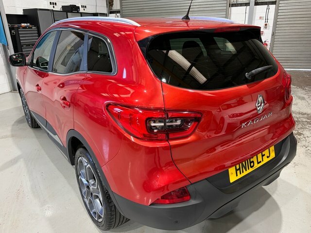 Renault Kadjar 2016 1.6 Dci Dynamique S Nav Suv HN16LFJ Red #5