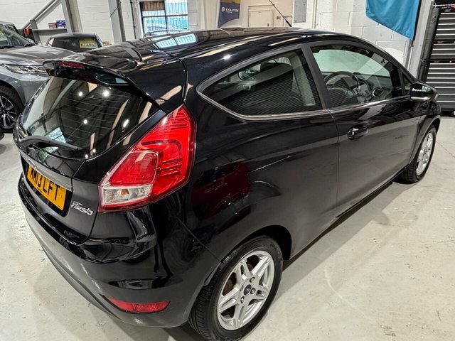 Ford Fiesta 2013 1.25 Zetec Hatchback Euro 5 MM13LFT Black #2