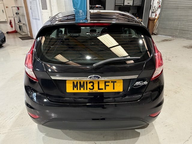 Ford Fiesta 2013 1.25 Zetec Hatchback Euro 5 MM13LFT Black #3