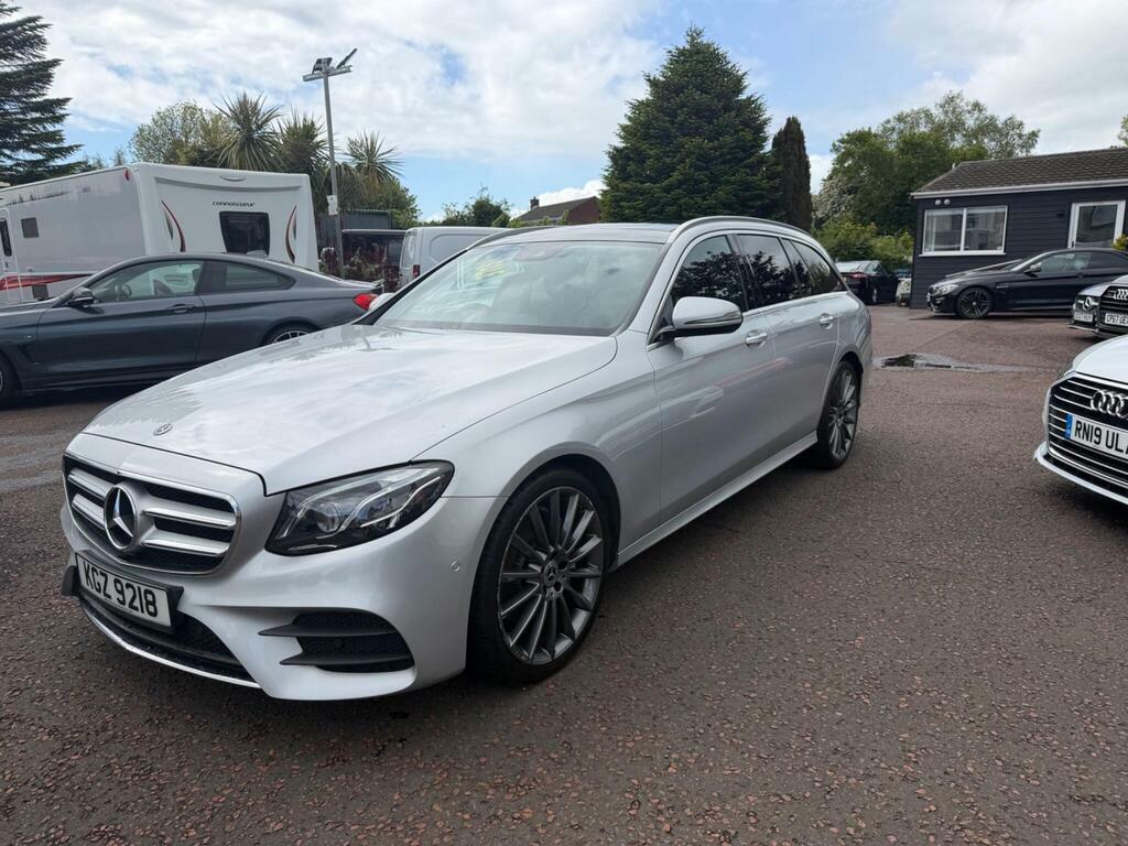 Mercedes-Benz E Class 2.0 E220d Amg Line Premium Plus Estate KGZ9218 Silver #3