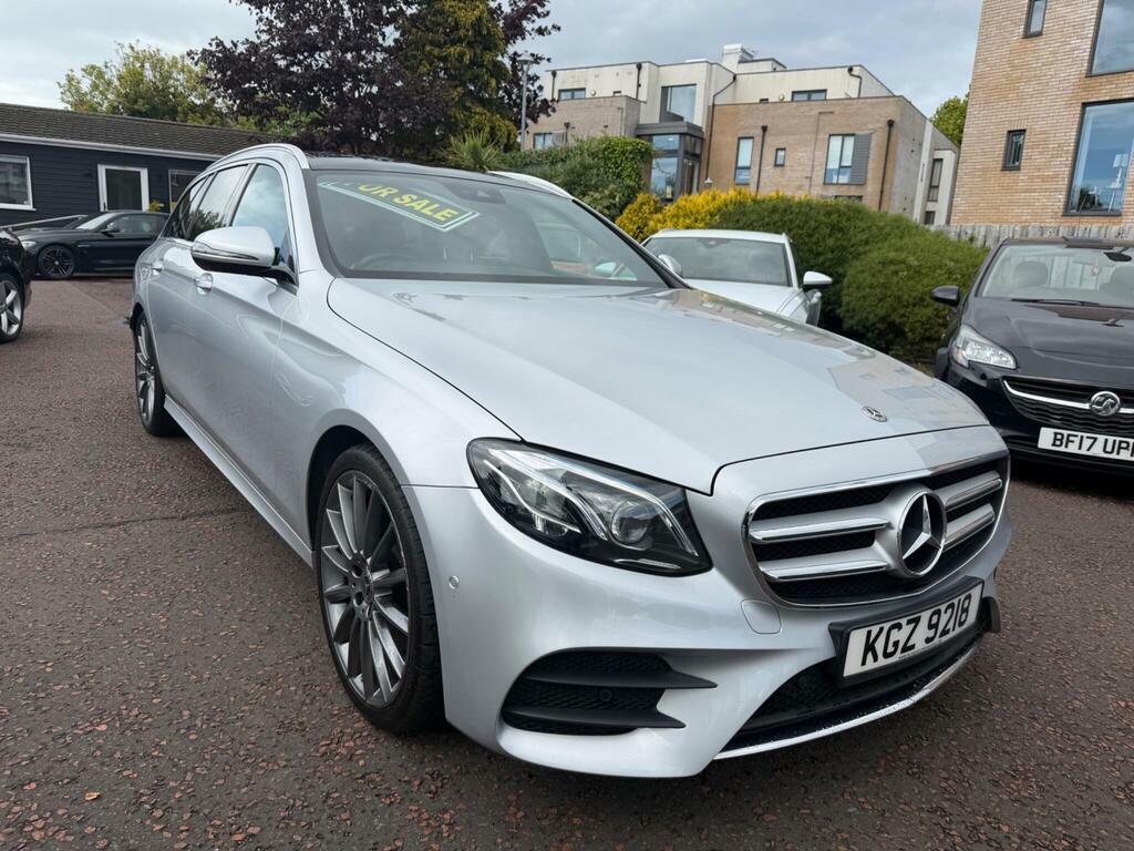 Mercedes-Benz E Class 2.0 E220d Amg Line Premium Plus Estate Silver