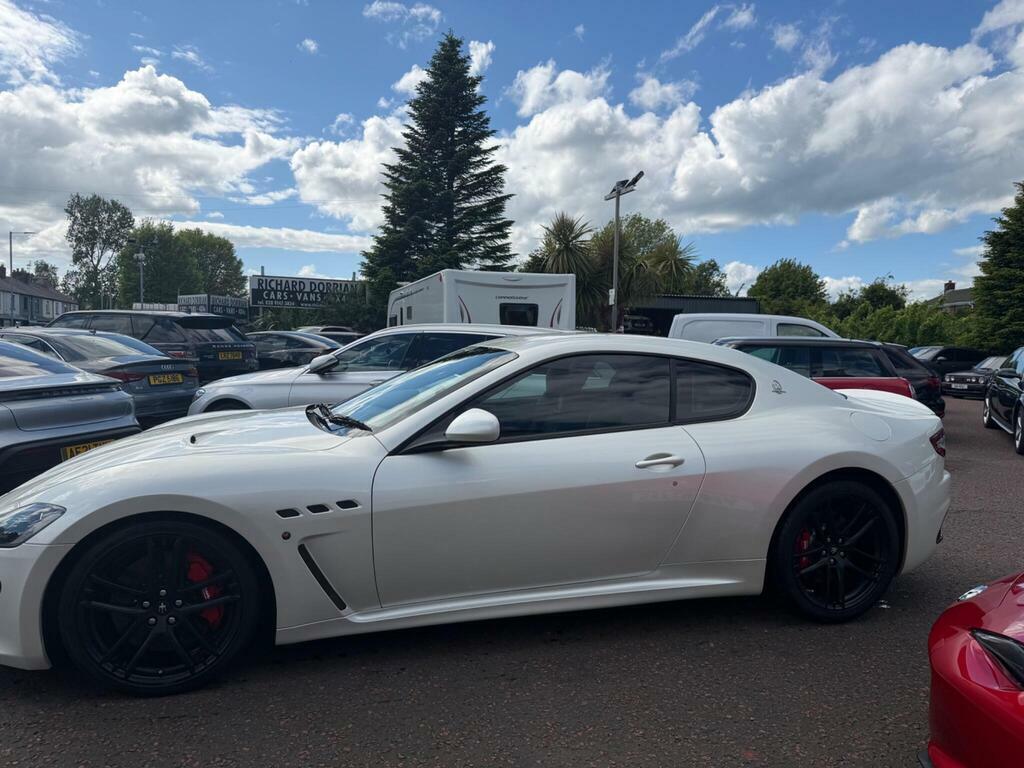 Maserati GranTurismo 4.7 V8 Mc Stradale Mc Shift Euro 5 White #4