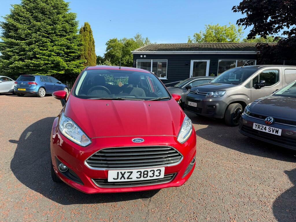 Ford Fiesta 1.5 Tdci Zetec Euro 6 JXZ3833 Red #2