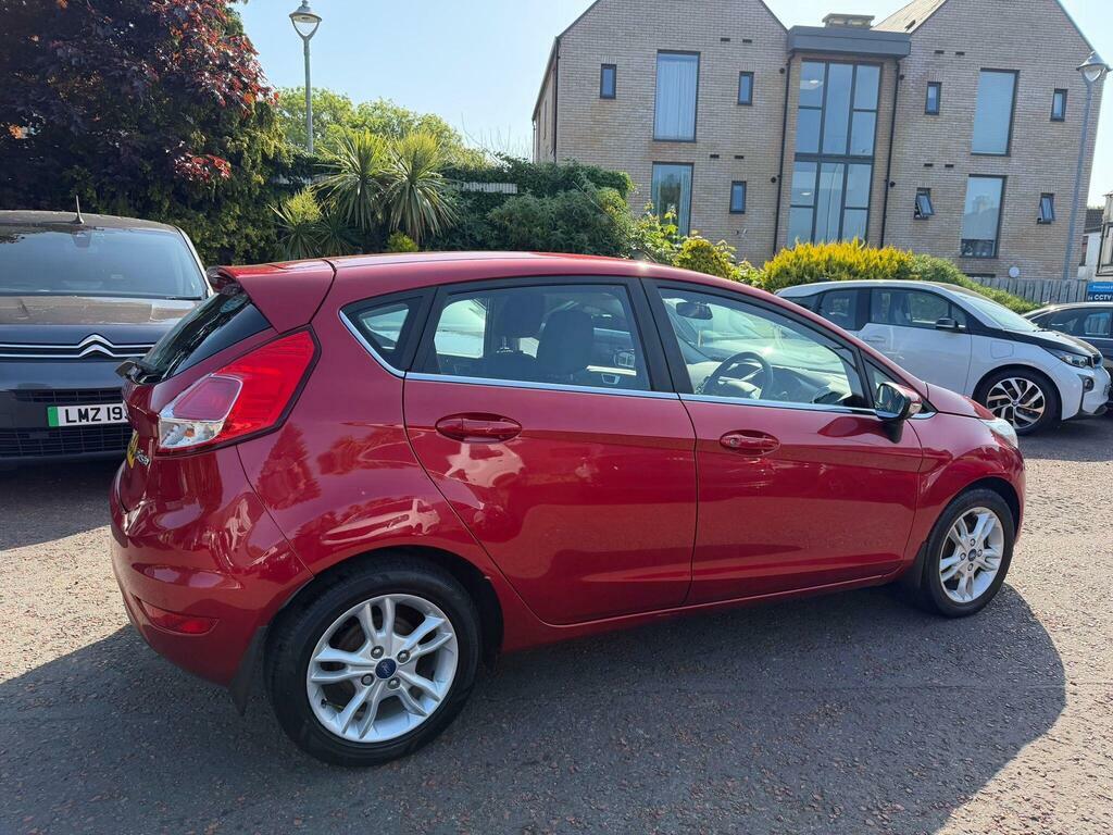 Ford Fiesta 1.5 Tdci Zetec Euro 6 JXZ3833 Red #6