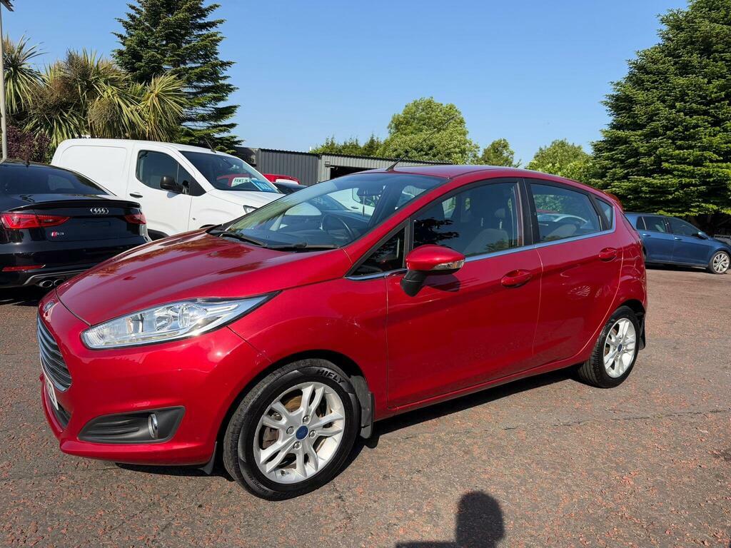 Ford Fiesta 1.5 Tdci Zetec Euro 6 JXZ3833 Red #3