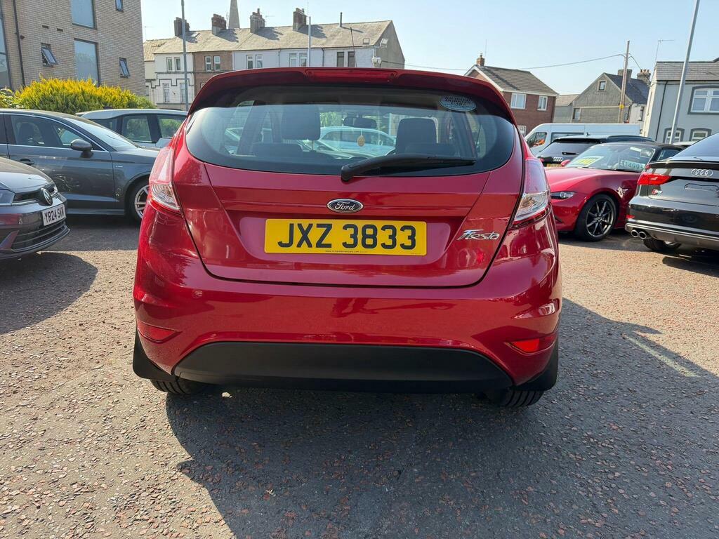Ford Fiesta 1.5 Tdci Zetec Euro 6 JXZ3833 Red #5