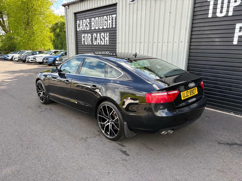 Audi A5 2.0 Tdi Se Technik Sportback UJZ8907 Black #4