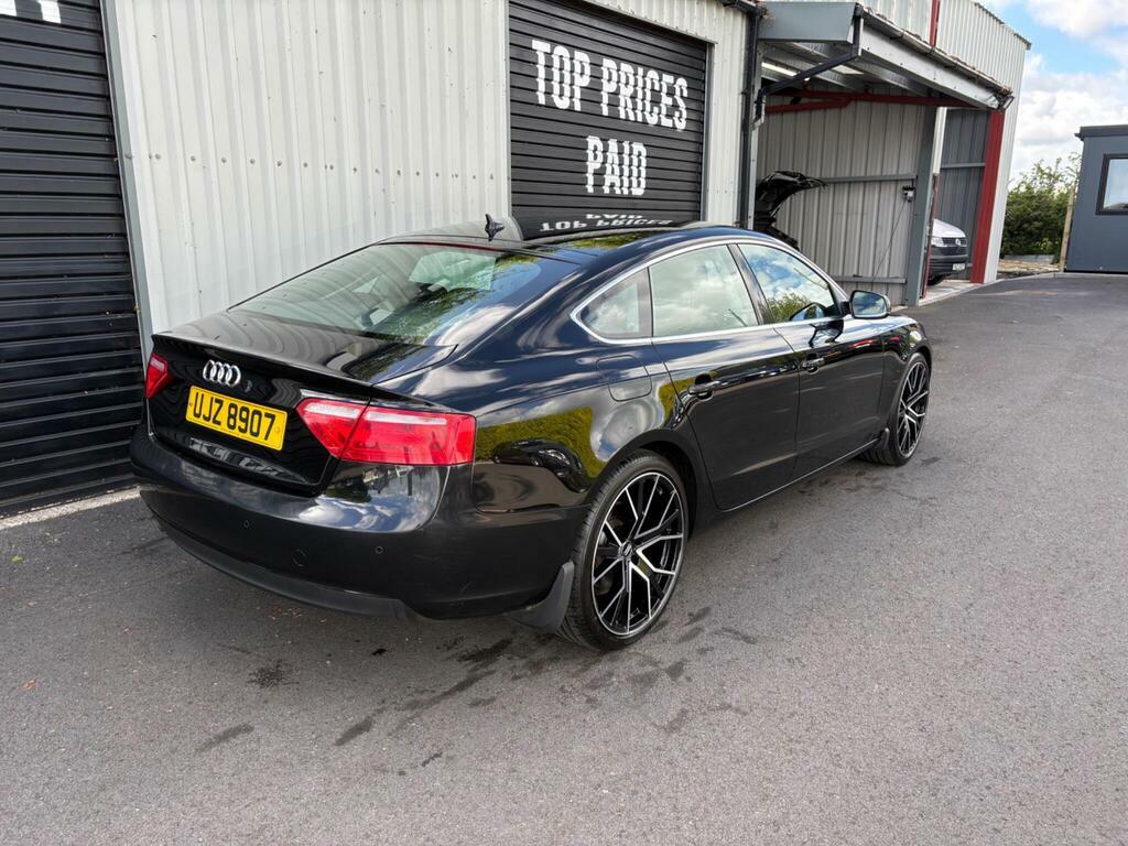 Audi A5 2.0 Tdi Se Technik Sportback UJZ8907 Black #3