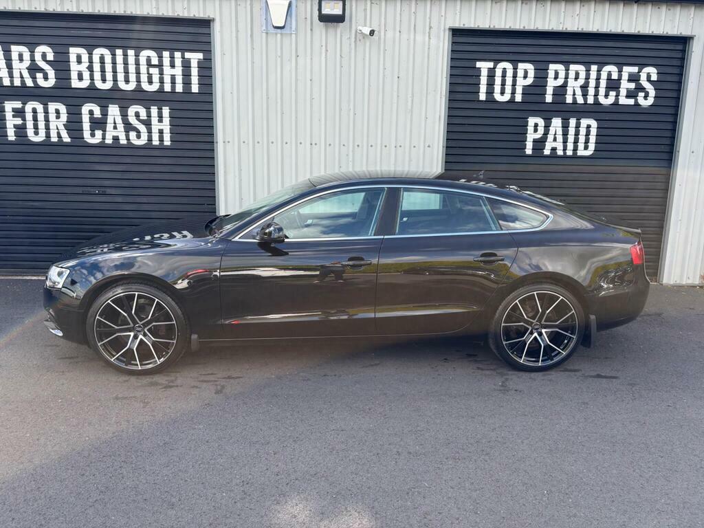 Audi A5 2.0 Tdi Se Technik Sportback UJZ8907 Black #5