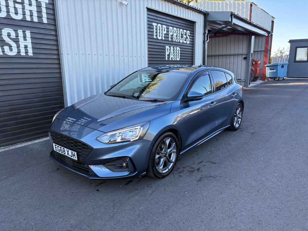 Ford Focus 1.5 Ecoblue St-line Euro 6 S S EG68XJH Blue #6