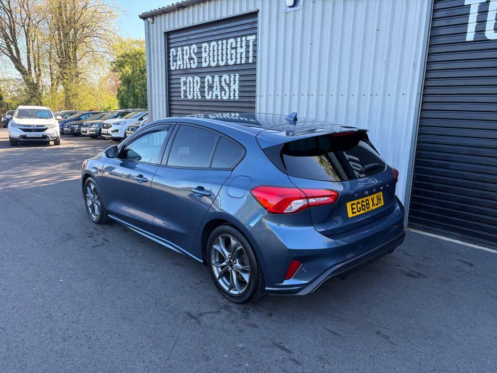 Ford Focus 1.5 Ecoblue St-line Euro 6 S S EG68XJH Blue #4