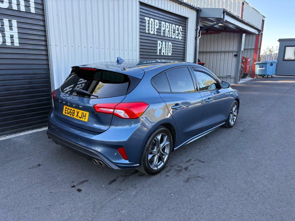 Ford Focus 1.5 Ecoblue St-line Euro 6 S S EG68XJH Blue #3
