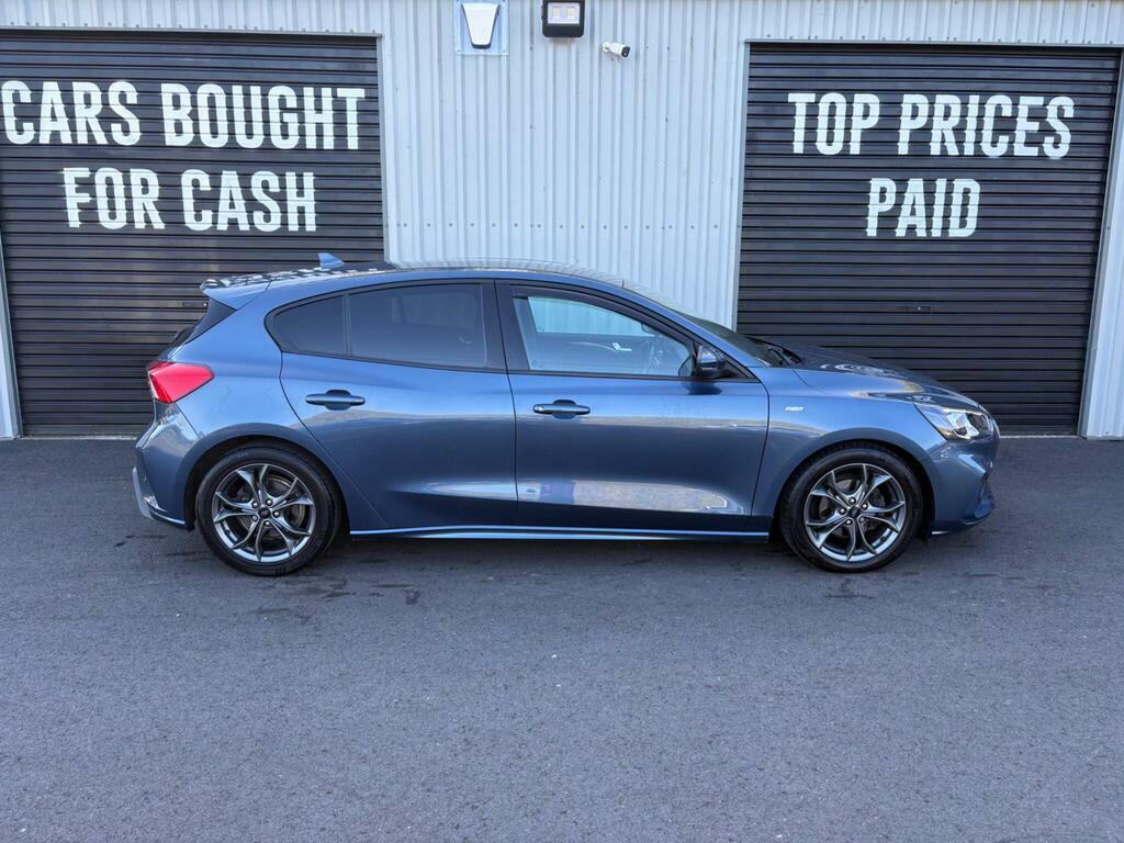 Ford Focus 1.5 Ecoblue St-line Euro 6 S S EG68XJH Blue #2