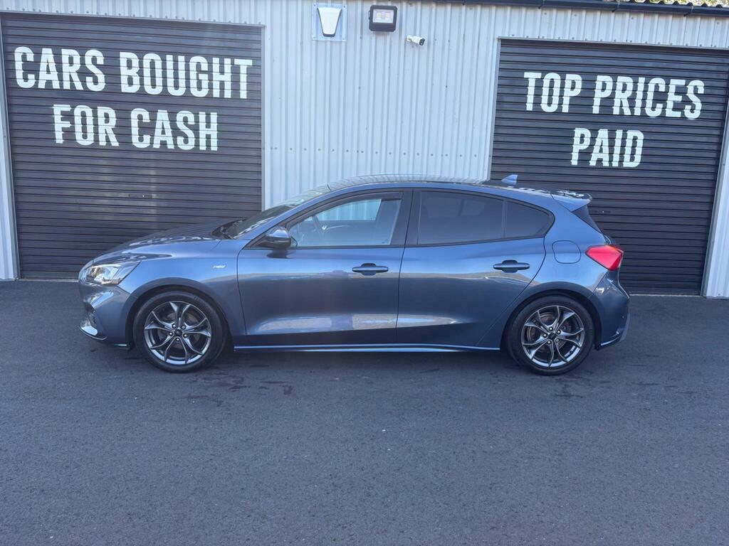 Ford Focus 1.5 Ecoblue St-line Euro 6 S S EG68XJH Blue #5