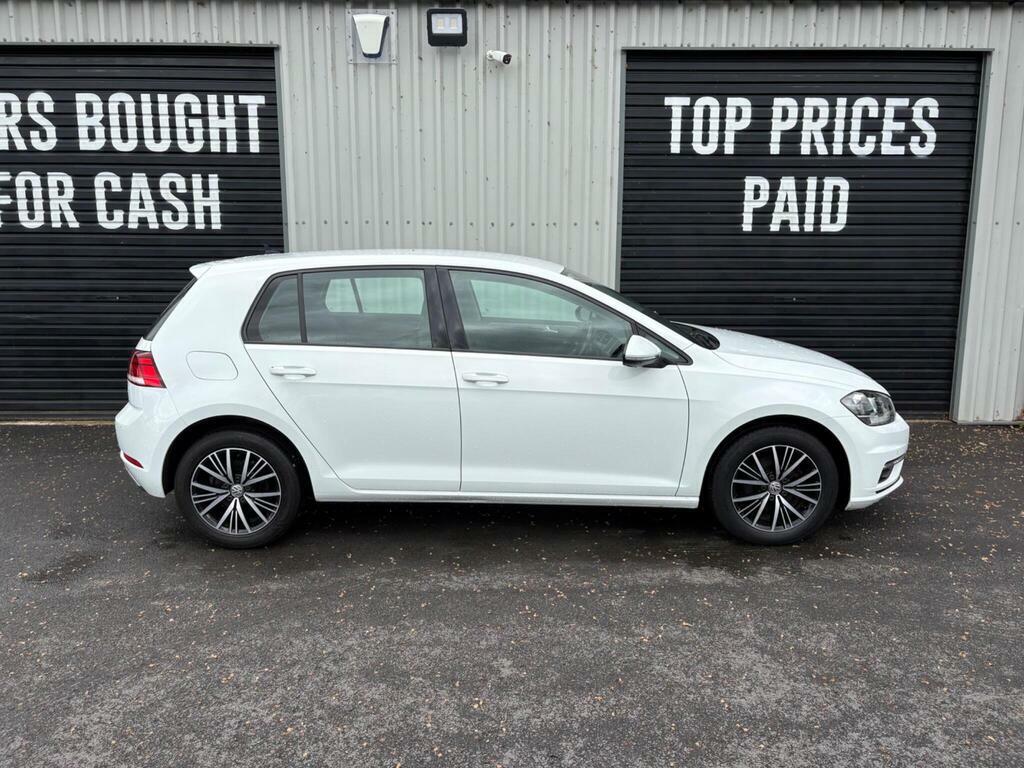 Volkswagen Golf 1.0 Tsi Se Nav Euro 6 S S JGZ5218 White #2