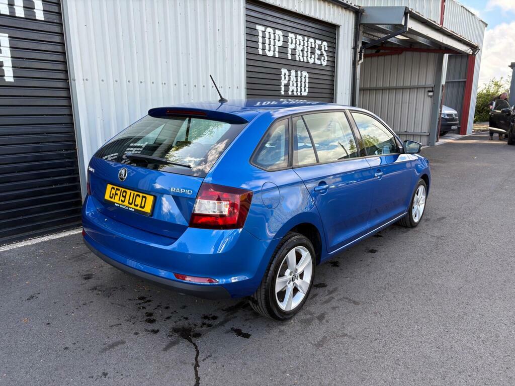 Skoda Rapid Spaceback Spaceback Se Sport Tsi Dsg White #3