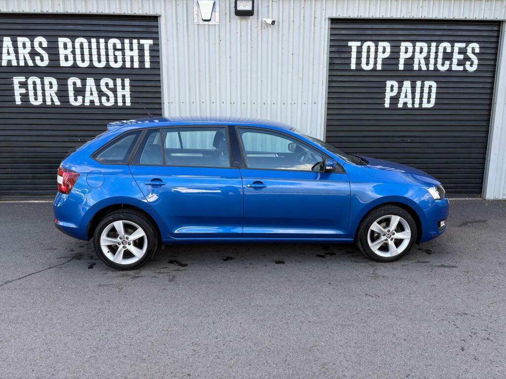 Skoda Rapid Spaceback Spaceback Se Sport Tsi Dsg White #2