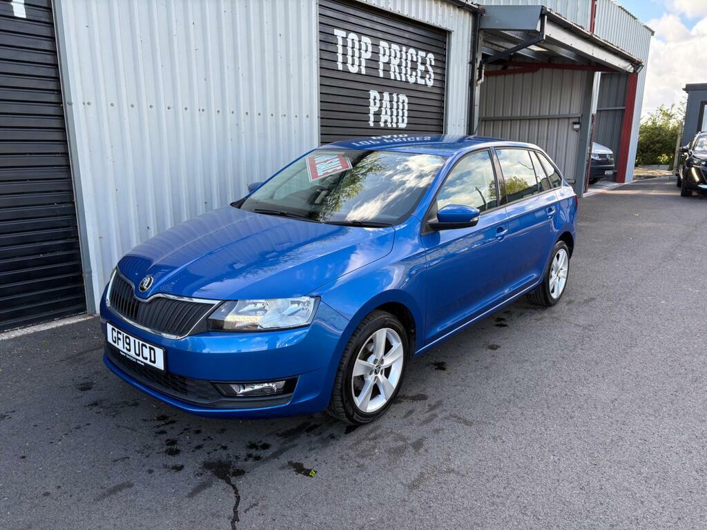 Skoda Rapid Spaceback Spaceback Se Sport Tsi Dsg White #6