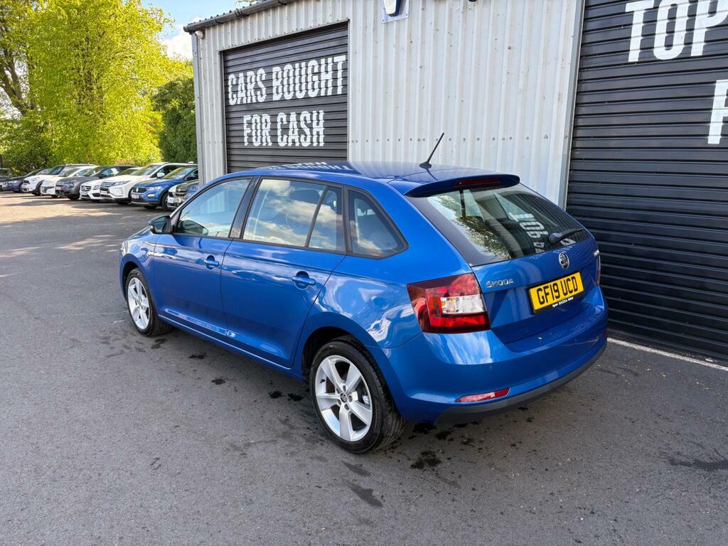 Skoda Rapid Spaceback Spaceback Se Sport Tsi Dsg White #4