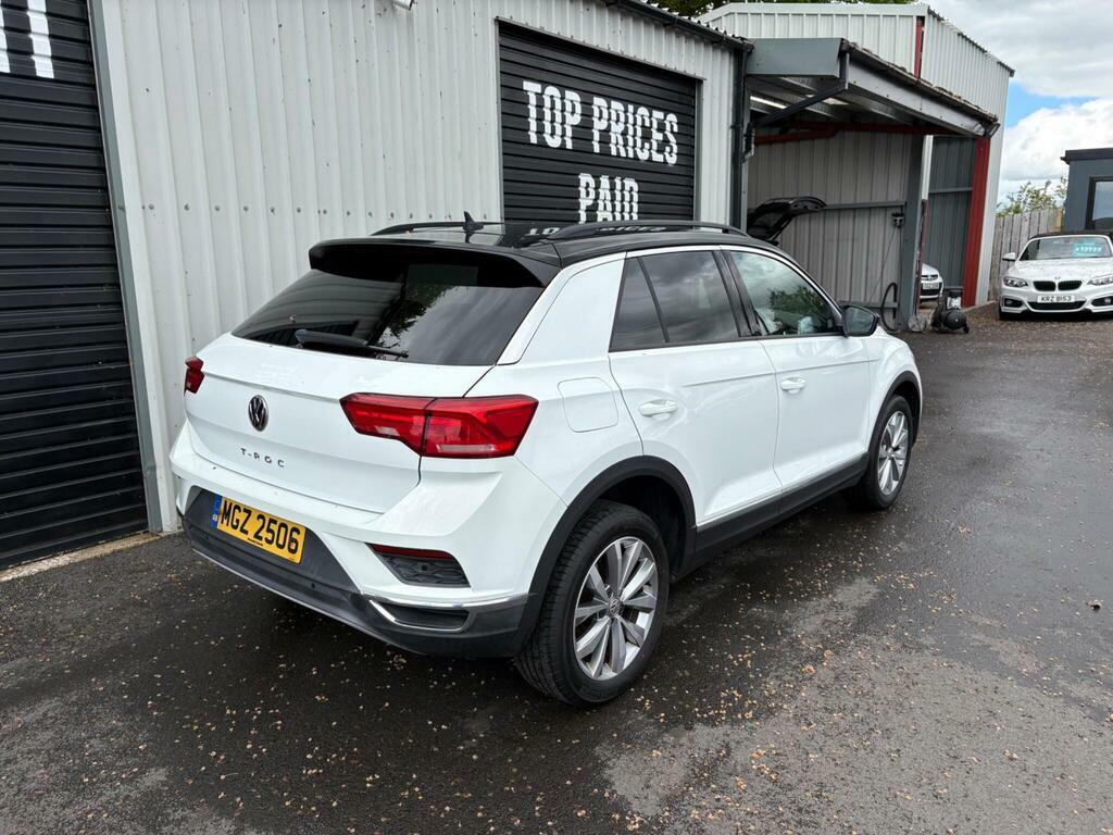 Volkswagen T-Roc 1.0 Tsi Design Euro 6 S S MGZ2506 White #3