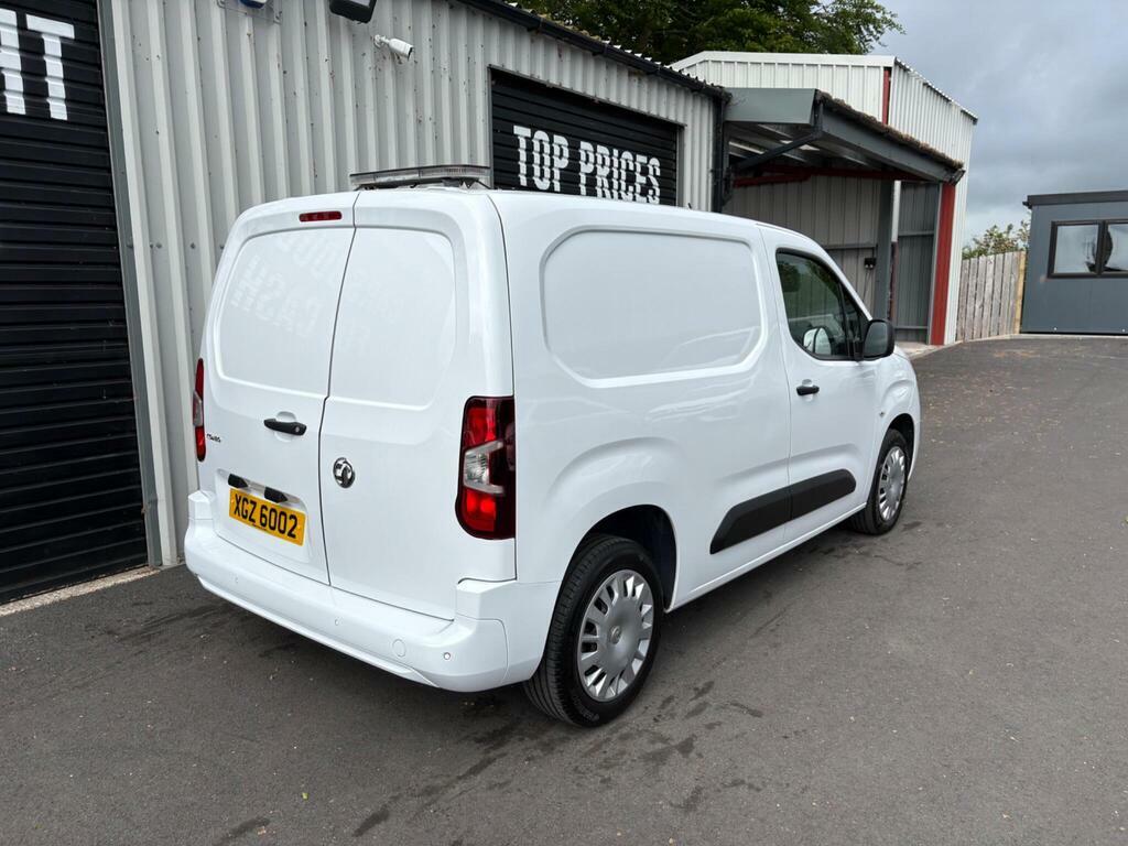 Vauxhall Combo 1.5 Turbo D 2000 Sportive L1 H1 Euro 6 XGZ6002 White #3
