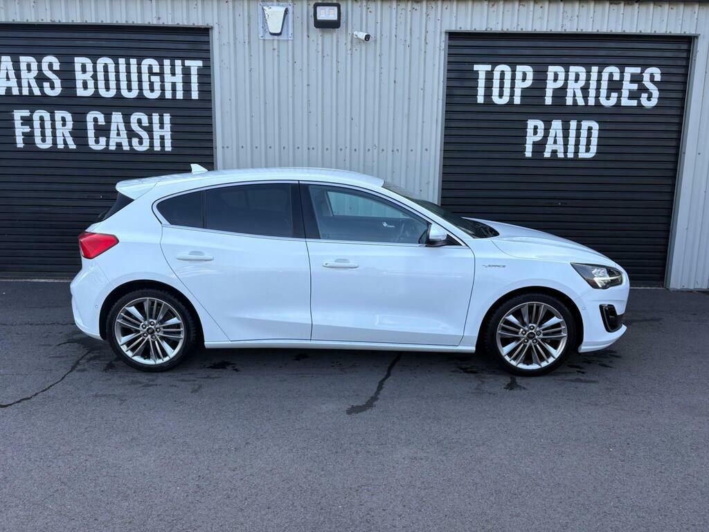 Ford Focus 1.0T Ecoboost Vignale Euro 6 S S RGZ5676 White #2