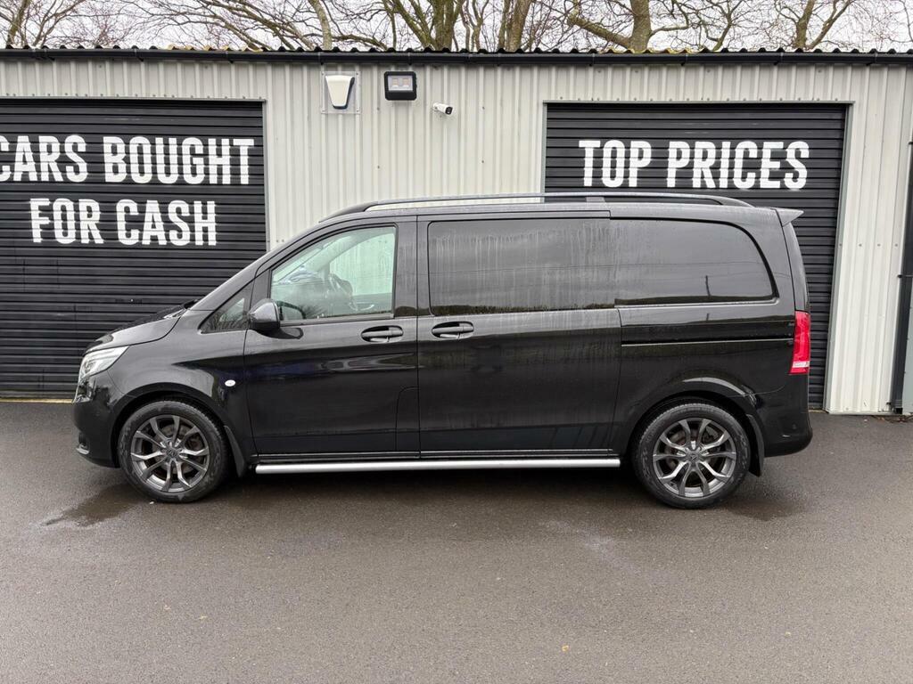 Mercedes-Benz Vito 2.1 119 Cdi Bluetec Sport Crew Van Double Cab Black #5