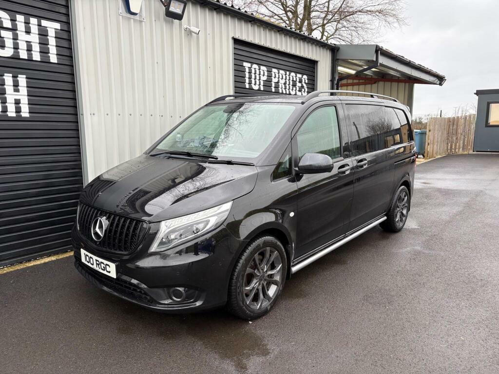 Mercedes-Benz Vito 2.1 119 Cdi Bluetec Sport Crew Van Double Cab Black #6