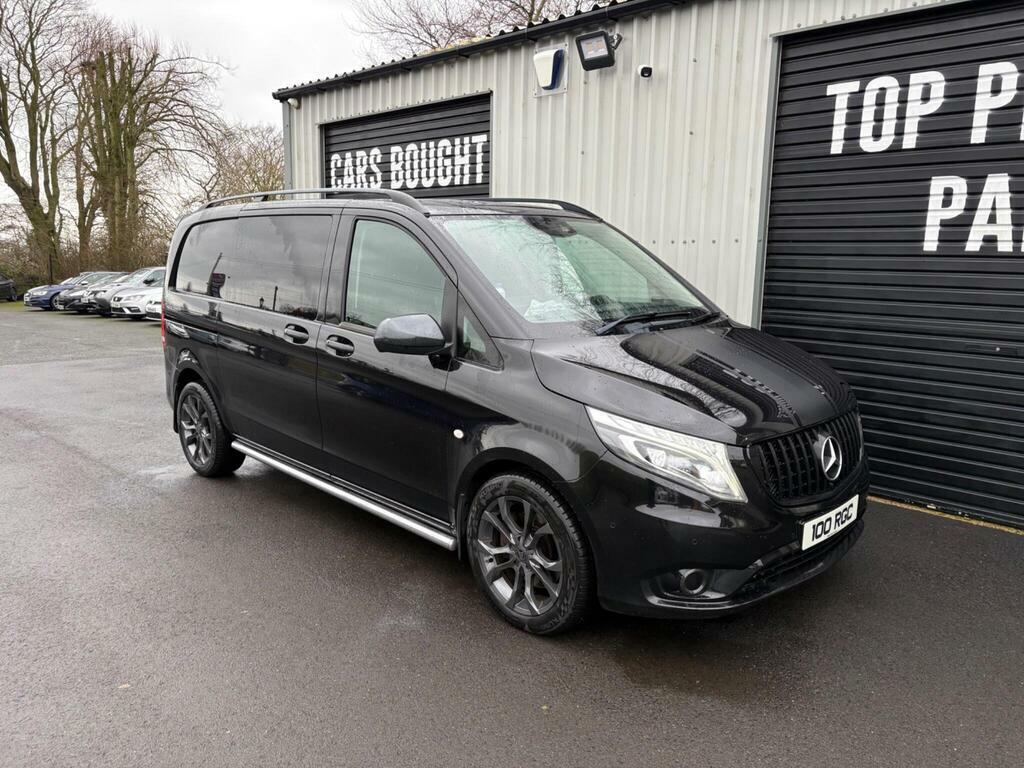 Mercedes-Benz Vito 2.1 119 Cdi Bluetec Sport Crew Van Double Cab Black