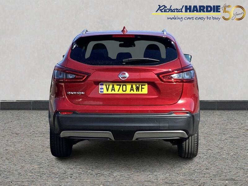 Nissan Qashqai 1.3 Dig-t N-motion Euro 6 Ss VA70AWF Red #6