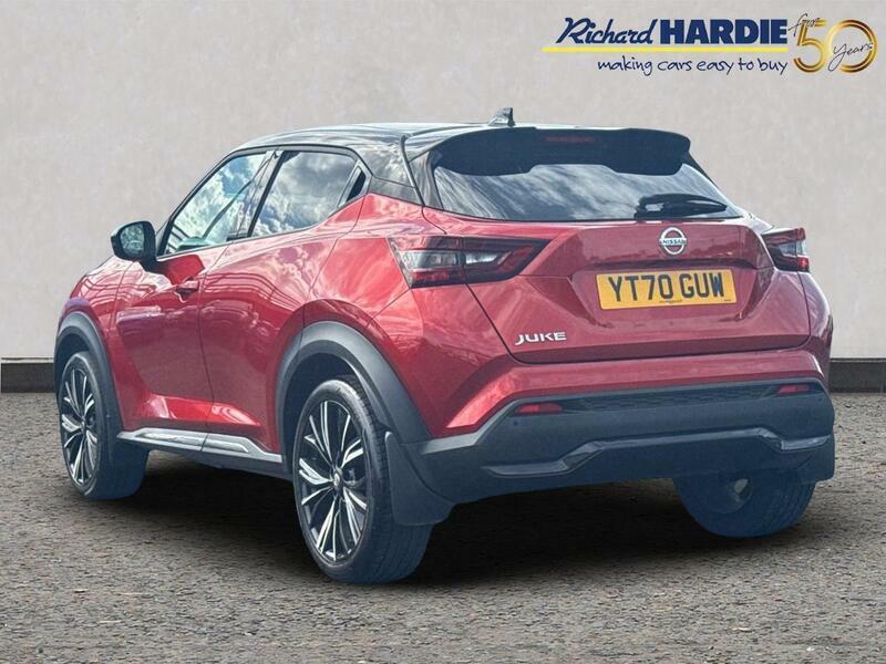 Nissan Juke 1.0 Dig-t Tekna Euro 6 Ss YT70GUW Red #2