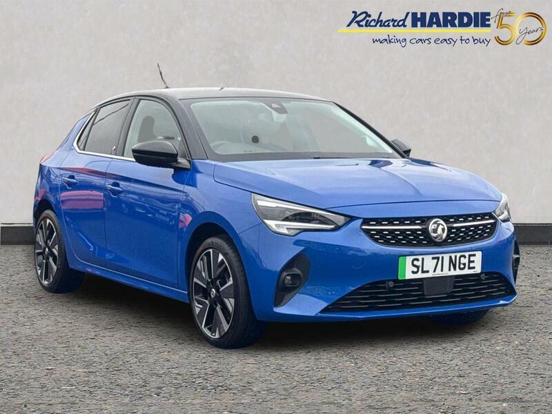 Vauxhall Corsa-e 50Kwh Elite Nav Premium 7.4Kw Charger Blue
