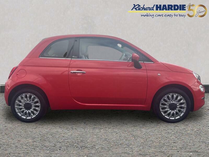Fiat 500 1.2 Eco Lounge Euro 6 Ss WL66BNU Pink #4