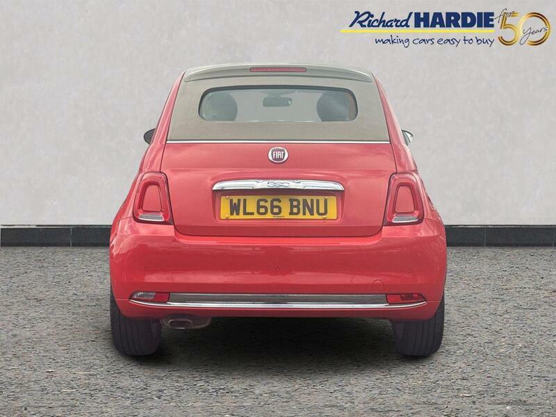 Fiat 500 1.2 Eco Lounge Euro 6 Ss WL66BNU Pink #6
