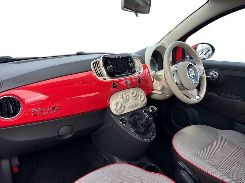 Fiat 500 1.2 Eco Lounge Euro 6 Ss WL66BNU Pink #3