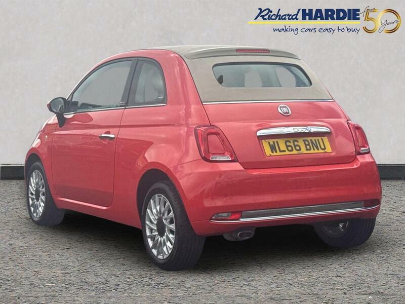 Fiat 500 1.2 Eco Lounge Euro 6 Ss WL66BNU Pink #2