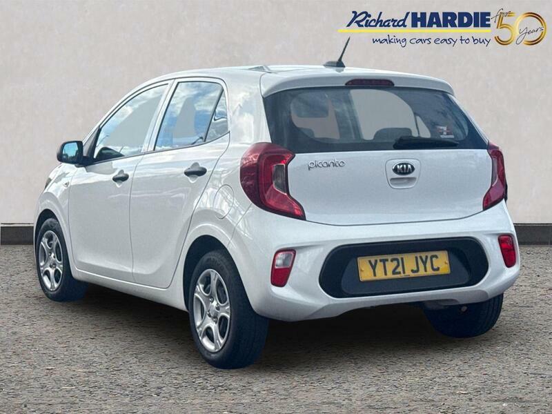 Kia Picanto 1.0 Dpi 1 Euro 6 Ss YT21JYC White #2