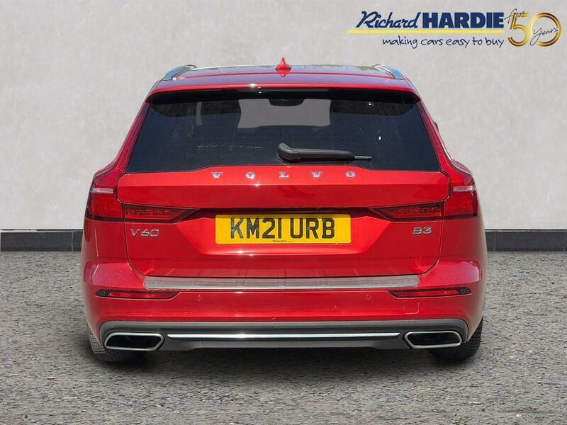 Volvo V60 2.0 B3 Mhev Inscription Euro 6 Ss KM21URB Red #6