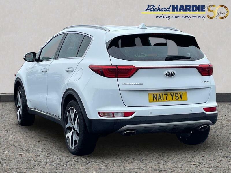 Kia Sportage 1.6 T-gdi Gt-line Awd Euro 6 White #2
