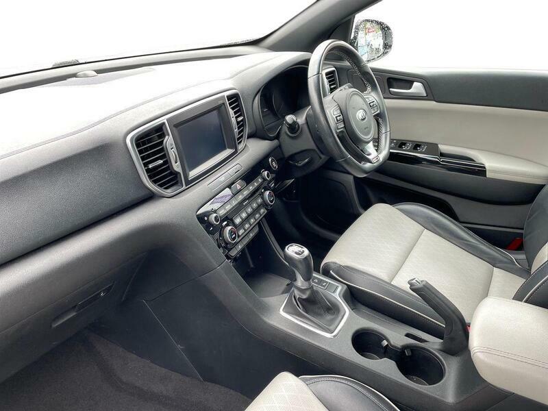 Kia Sportage 1.6 T-gdi Gt-line Awd Euro 6 White #3