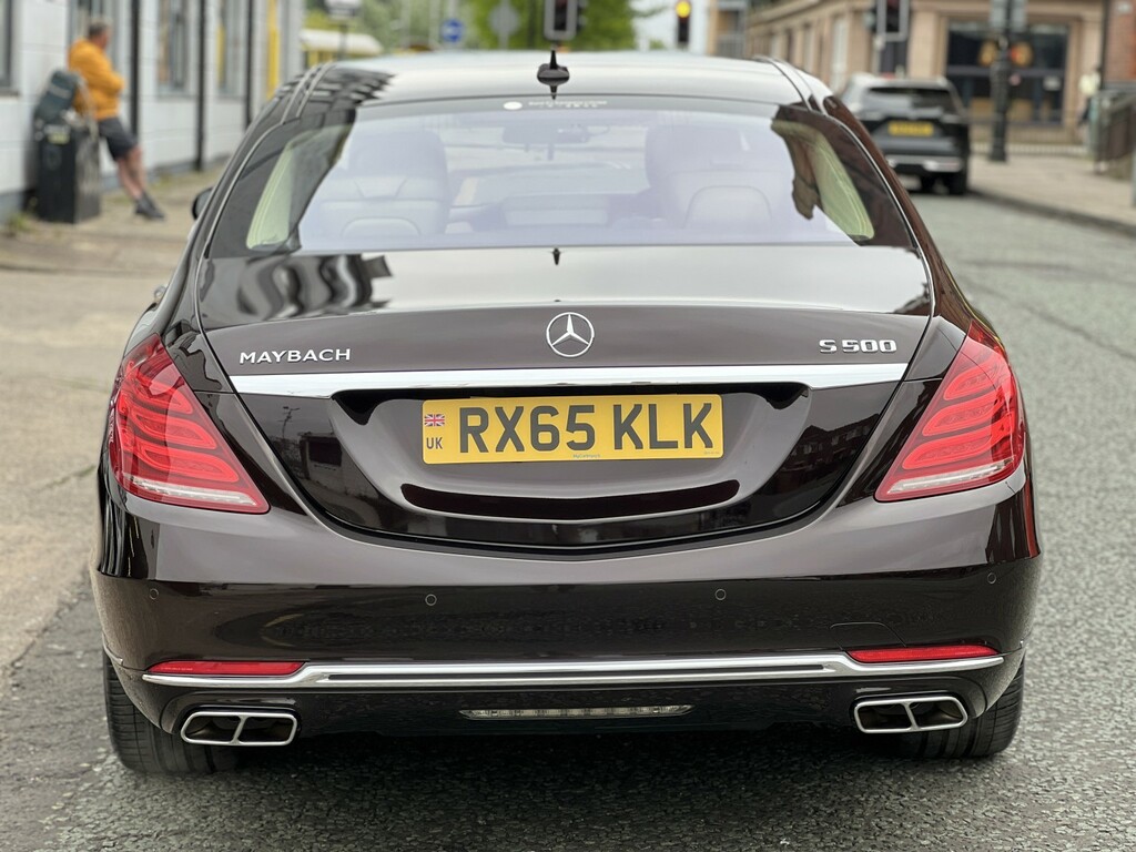Mercedes-Benz Maybach S Class Maybach S600 Black #12