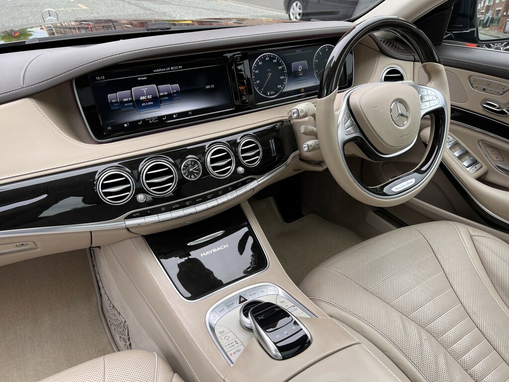 Mercedes-Benz Maybach S Class Maybach S600 Black #36