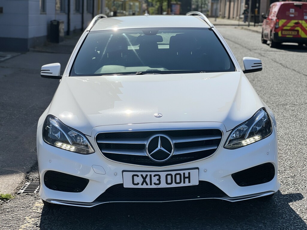 Mercedes-Benz E Class 2.1 E220 Cdi Amg Sport CX13OOH White #6