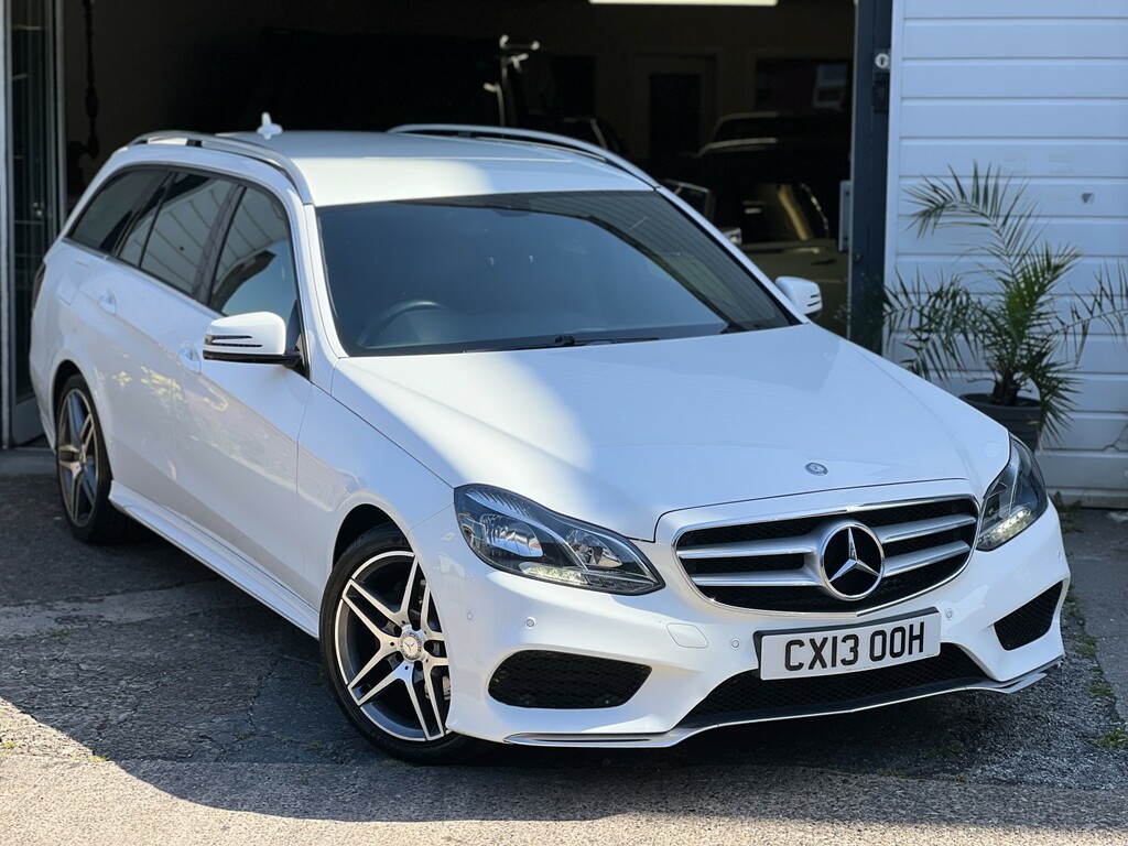 Mercedes-Benz E Class 2.1 E220 Cdi Amg Sport White