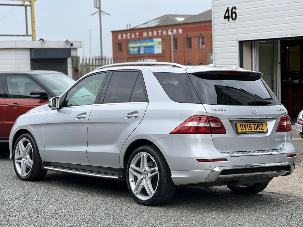 Mercedes-Benz M Class 3.0 Ml350 V6 Bluetec Amg Line DV15DRZ Silver #6