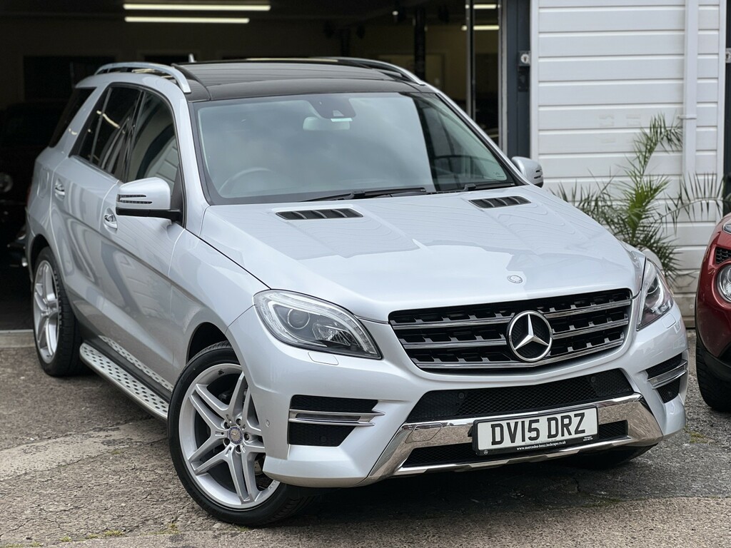 Mercedes-Benz M Class 3.0 Ml350 V6 Bluetec Amg Line Silver
